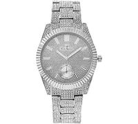 Bling'ed Out Prestigious Rapper's Rollie Horloge - Cadran glacé et Cristaux sur Le Bracelet de Montre Vous permettront de Servir Votre Look. - ST10310S