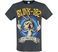 Blink-182 Amplified Collection - F You Since 92 Femme T-Shirt Manches Courtes Anthracite M