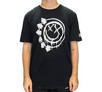 Blink-182 Bones Homme T-Shirt Manches Courtes Noir M 100% Coton Regular/Coupe Standard