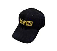 Rock Off officially licensed products Blink-182 Casquette De Baseball Modern Band Logo Nouveau Officiel Noir Size One Size