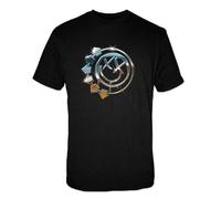 Blink 182 - Crhome Smiley T-Shirt Homme St