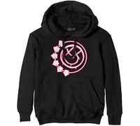 Blink-182 - Felpa # L Unisex Black # Six Arrow Smiley [Import]