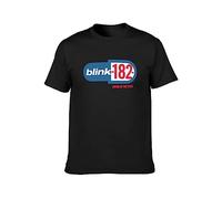Blink 182 Pill Fan Men's Cotton T-Shirt Black Shirt Top Tee S