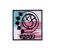 Blink 182 Smiley Color Round Écusson Patch en fer brodé sur accessoire
