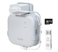 Blink Carte Micro SD 256 Go pour module de synchronisation Blink XR Support mural avec câble court pour économiser de l'espace, support de montage facile à déplacer avec lecteur pour système de