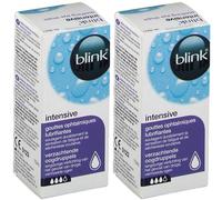 Blink Intensive Tears Gouttes Ophtalmiques 2x10 ml