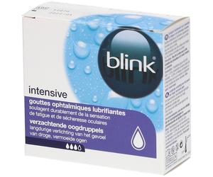 Blink® Intensive Tears Gouttes ophtalmiques lubrifiantes Pipette(S) Unidose(S) 20x0,4 ml