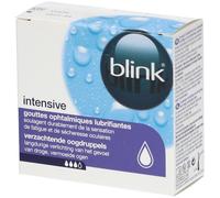 Blink Intensive Tears Gouttes Ophtalmiques Lubrifiantes Unidoses 20x0,40ml