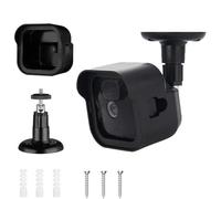 Blink Support mural et étui de protection pour caméra d'extérieur - Support réglable à 360° et résistant aux intempéries - Compatible avec caméra extérieure Blink 3ème/4ème génération - Noir (1)