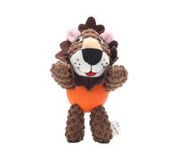 Blinkit Jouets en peluche pour chien avec couineur, Velours côtelé épais & Caoutchouc naturel, Jouet à mâcher nettoyant les dents, pour tous les chiens