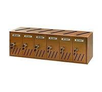 Blinky 27358 - 06 - pénale postale aluminium Auburn, K6 6-box, 62 x 17.5 x 30