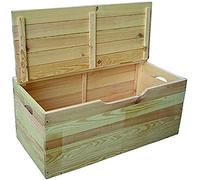 Blinky - 7971710 - Coffre en bois tulipier avec couvercle