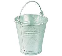 Blinky 9704812 Seau en tôle galvanisée, diamètre 28 cm, 12 litres