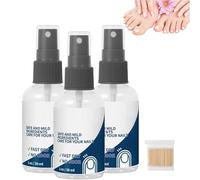 Blinzador Lot de 3 sprays antifongiques pour ongles des orteils, réparation en profondeur et ingrédients naturels, traitement des ongles fongiques pour ongles des pieds extra fort, garde les pieds