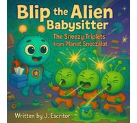 Blip The Alien Babysitter -The Sneezy Triplets From The Planet Sneezalot: A Slippery, Sneezy, Hilarious Babysitting Adventure!" A Galactic Rhyming Story For Children 3 to 8