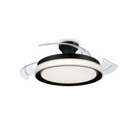 Philips Lighting Bliss Ventilateur de plafond 28 W, 35 W (Ø x H) 510 mm x 418 mm noir