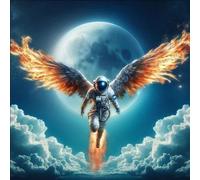 Bliss N Eso - Moon (The Light Side) - Marble Blue Moon Colored Vinyl [Vinyl Lp] Blue, Colored Vinyl, Australia - Import