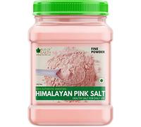 Bliss of Earth Poudre fine de sel rose pakistanais de l'Himalaya non iodée pour une gestion du poids et une cuisine saine Saindha Namak 1 kg