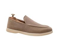 Blissbuilt Mocassins et Loafers Hommes Chaussures de Conduite Plat,Glisser sur Formel Loafers Chaussures Pierres Daim Suède,Design rétro à Bout Rond,pour Conduite,Bureau,la Marche,Le Travail EU39-45