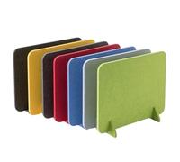 Blissbuilt Séparateur Cloison Acoustique de Bureau Panneau De Confidentialité De Bureau,Séparateur De Table en Polyester Anti-Bruit et Protection visuelle,pour étudiants et salles de Classe