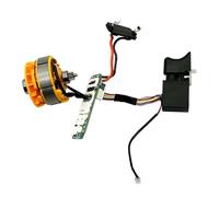 BlissfulAbode 16,8 V 12 dents sans balais pour perceuse électrique - Commutateur de commande de moteur - Deux vitesses - Accessoires de rechange pour outils électriques