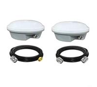 BlissfulAbode AG35 GNSS Antenne L1 L2 L5 GPS pour Galileo Glonass Beidou Full Band avec Gain 5DBi pour Machines agricoles cartographie terrestre et tracteurs avec TNC ou Interface (antenne + TNC-TNC)