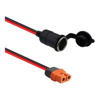 BlissfulAbode Câble XT60i-F vers prise femelle pour générateur solaire 12 AWG 12 V, 1,5 m