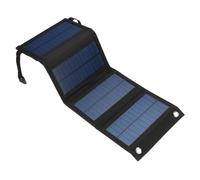 BlissfulAbode Chargeur de panneau solaire pliable étanche pour activités de plein air 20 W de puissance de sortie