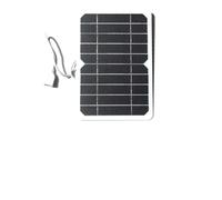 BlissfulAbode Chargeur de téléphone portable avec panneau solaire USB 5 W 5 V