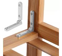 BlissfulAbode Charnières en alliage de zinc à 90 degrés Charnière à ressort à sept lettres pour armoire en bois