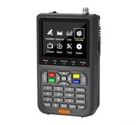 BlissfulAbode Compteur de signal satellite numérique pour compteur satellite numérique avec écran LCD DVB-S2X Détecteur de force du signal pour l'alignement de la parabole 8,9 cm