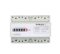 BlissfulAbode DDS576C 3Phase 4 fils Électronique Active Energy Meter Din Rail KWh Moniteur de puissance