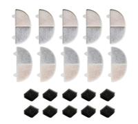 BlissfulAbode Distributeur d'eau multifonction multifonction pour animaux de compagnie, filtre à charbon actif, filtre demi-mois