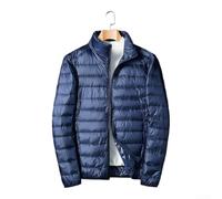 BlissfulAbode Doudoune imperméable pour homme, manteau d'hiver chaud | Coque extérieure imperméable, isolation chaude, tailles L à 4XL, col montant, vêtements d'automne et d'hiver