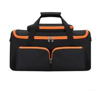 BlissfulAbode Étui de transport pour haut-parleur JBL PartyBox-On-The-Go - Sac de rangement de voyage en polyester durable avec espace pour accessoires, Voir image