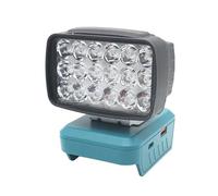 BlissfulAbode Lampe de poche électrique LED pour batterie lithium-ion MT 14,4 V-18 V BL181