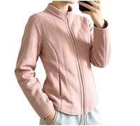 BlissfulAbode Manteau d'hiver isolé en polyester pour femme, coupe | Fermeture éclair sur le devant, col montant, doublure épaisse et chaude, élasticité modérée, coupe régulière