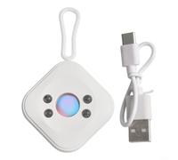BlissfulAbode Mini détecteur de caméra pour protéger contre les appareils de surveillance invasifs Blanc