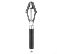BlissfulAbode Outil de retrait de main de montre en acier au chrome vanadium Extracteur de piston pour aiguilles de seconde minute Kit de réparation d'horloger Taille standard Noir