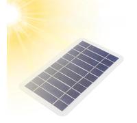 BlissfulAbode Panneau solaire portable 2 W 5 V pour chargement rapide de téléphone extérieur pour mini chargeur solaire