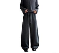 BlissfulAbode Pantalon de survêtement ample à jambe large pour homme L-4XL | Design ample à jambes larges, esthétique streetwear, tailles L à 4XL, idéal pour la mode urbaine