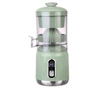 BlissfulAbode Presse-agrumes électrique avec écran LCD : One-Touch, haut rendement, facile à nettoyer, vert