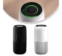 BlissfulAbode Purificateur d'air pour voiture intelligente USB pour mini purificateur d'air portable, blanc