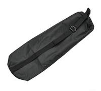 BlissfulAbode Sac de rangement professionnel en tissu Oxford avec fermeture éclair pour trépied et microphone - Protection rembourrée - Noir - Longueur : 40 à 84 cm, Voir image, 50*10CM