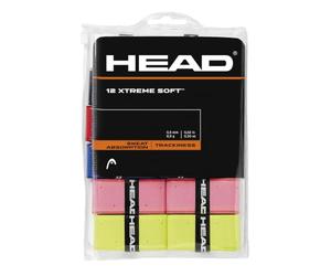 Blister 12 UDS OVERGRIPS HEAD Xtreme Soft Multicolor