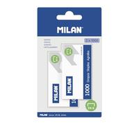 MILAN Agrafes 24/6 - Blister 2 boîtes, 1000 agrafes