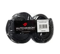 Hutchinson Chambre à air City – Anti-crevaison Valve Schräder 0,9 mm 700x28-35 Lot 2 Noir