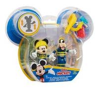 Giochi Preziosi - Blister 2 figurines Mickey et Minnie - Articulées 7,5 cm avec accessoires