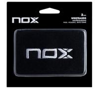 Blister (2 UDS) MUÑEQUERA NOX Negro Logo Blanco MUNEGBLA