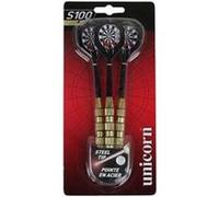 Unicorn fléchettes acier/aluminium noir/rouge 3 pièces